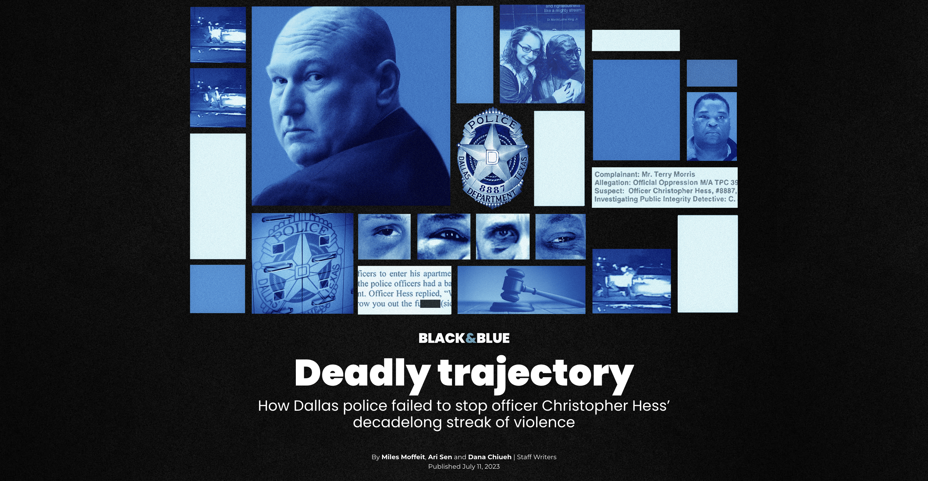 Black and Blue investigation