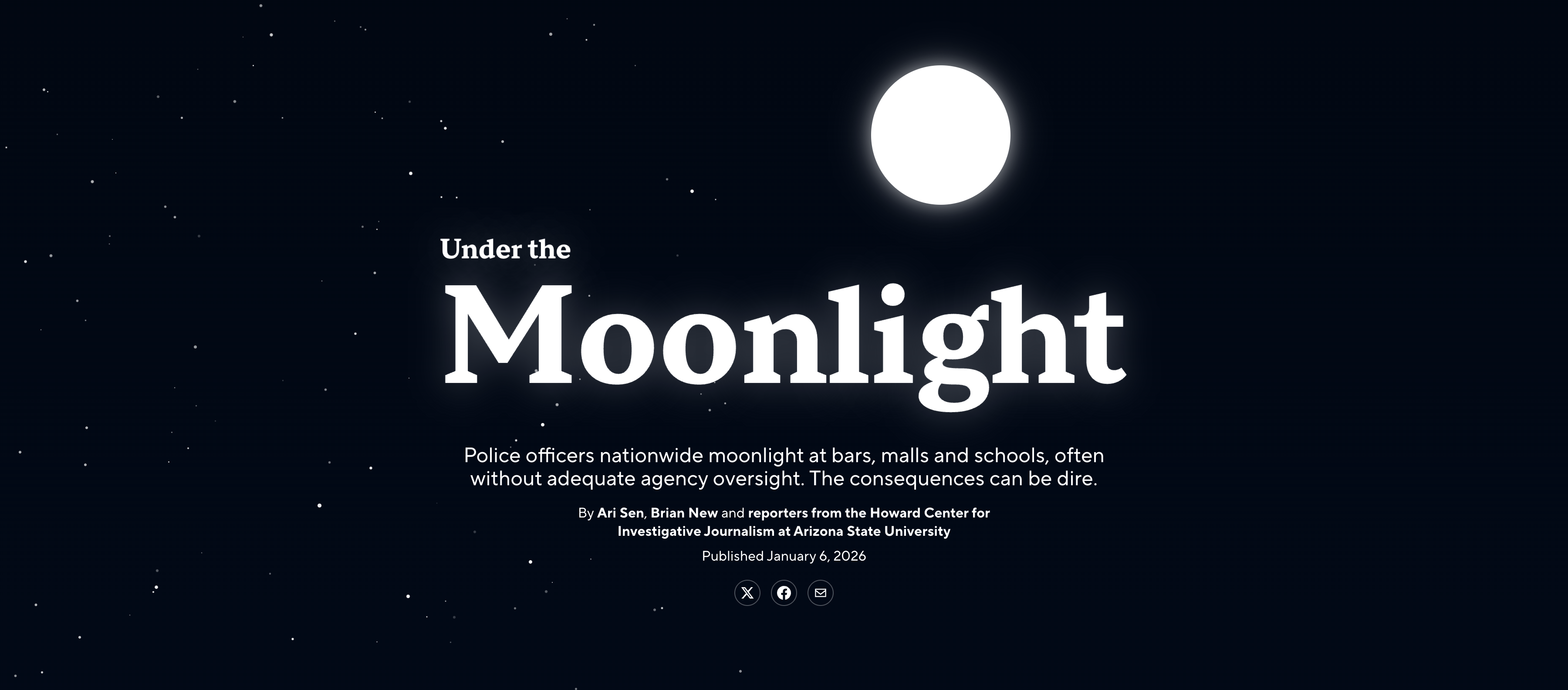 Moonlighting investigation